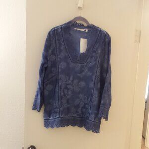 BOHO Tunic Top Petite Large